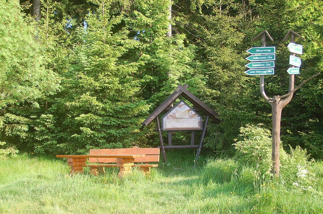 Ferienhaus Waldblick Siegmundsburg Exterior foto
